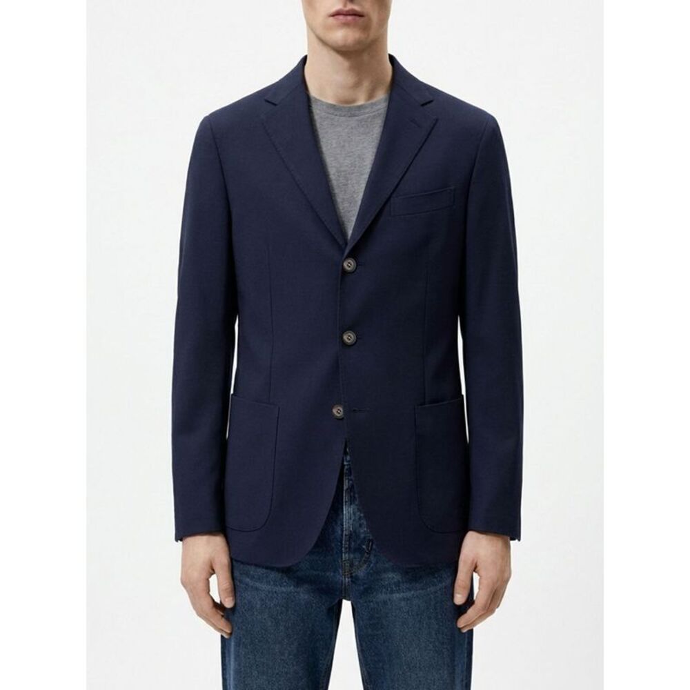 Eleventy Jacket Men Blue